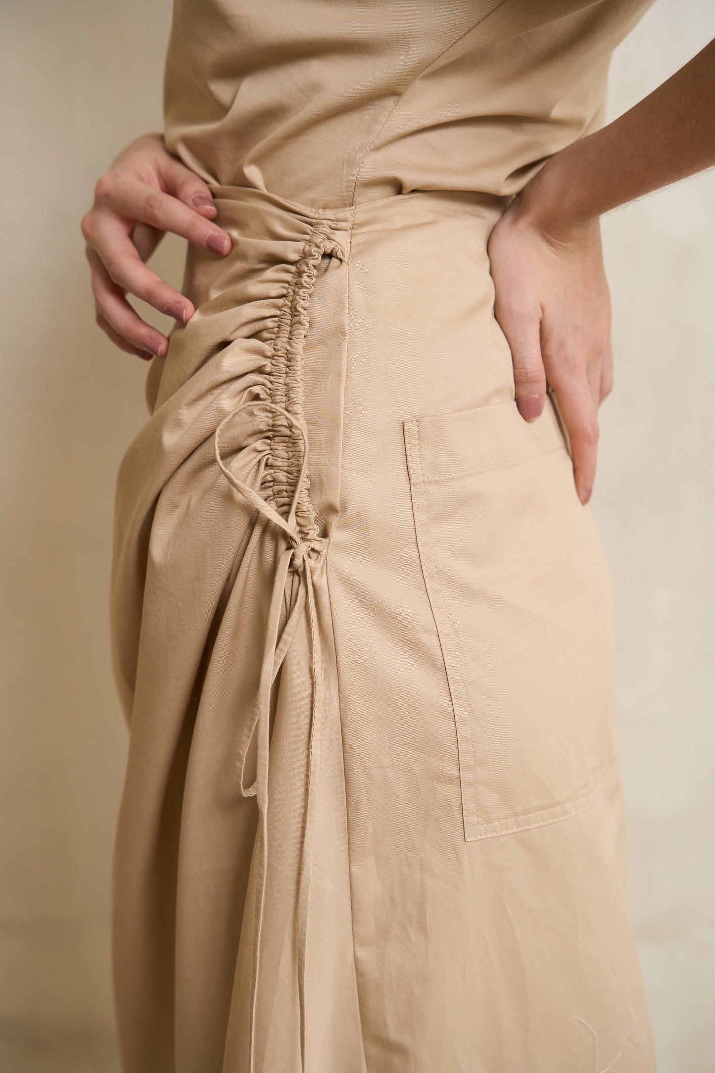 Falda Libre Camel