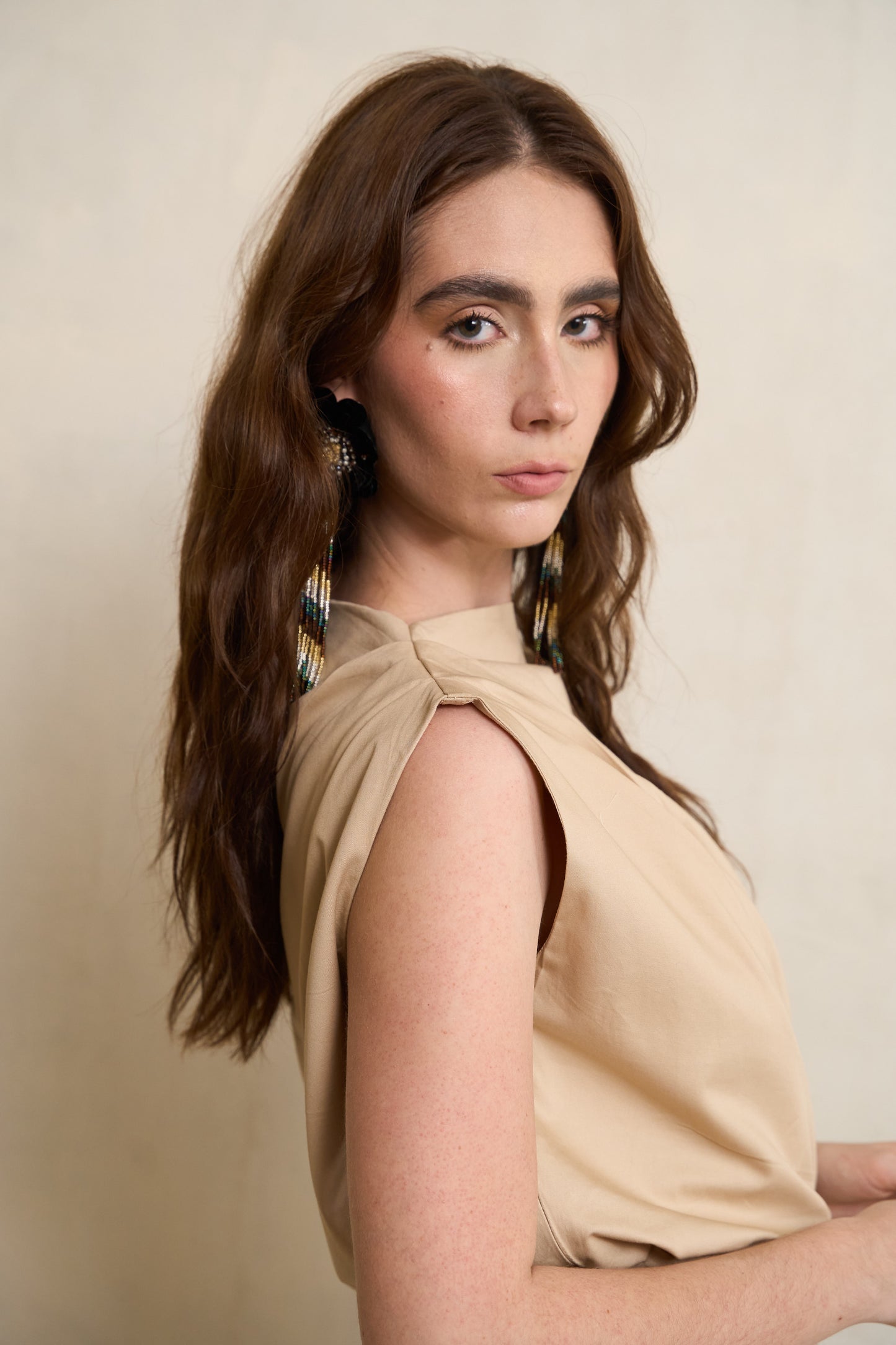 Falda Libre Camel