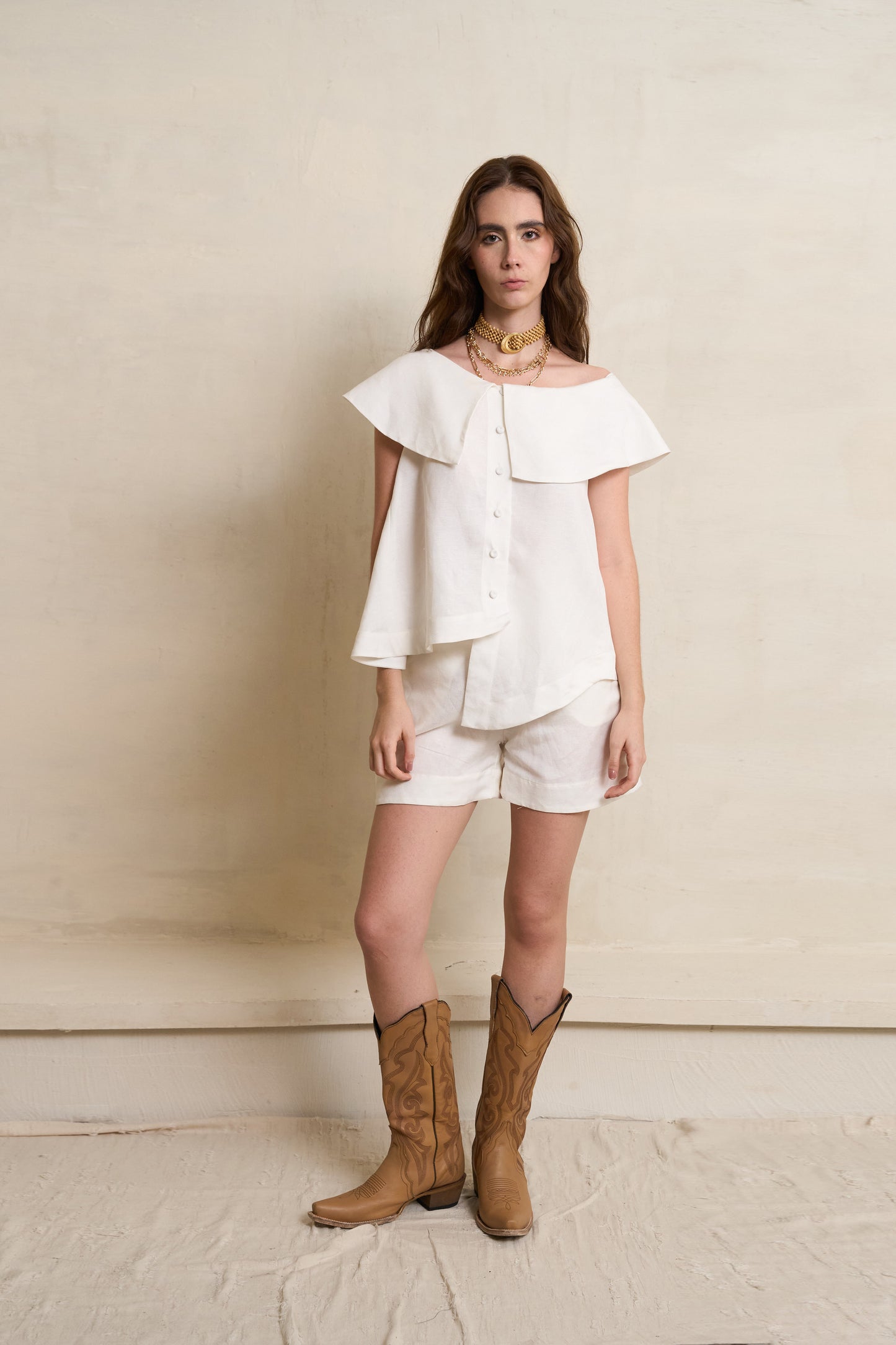 Short Fe Blanco