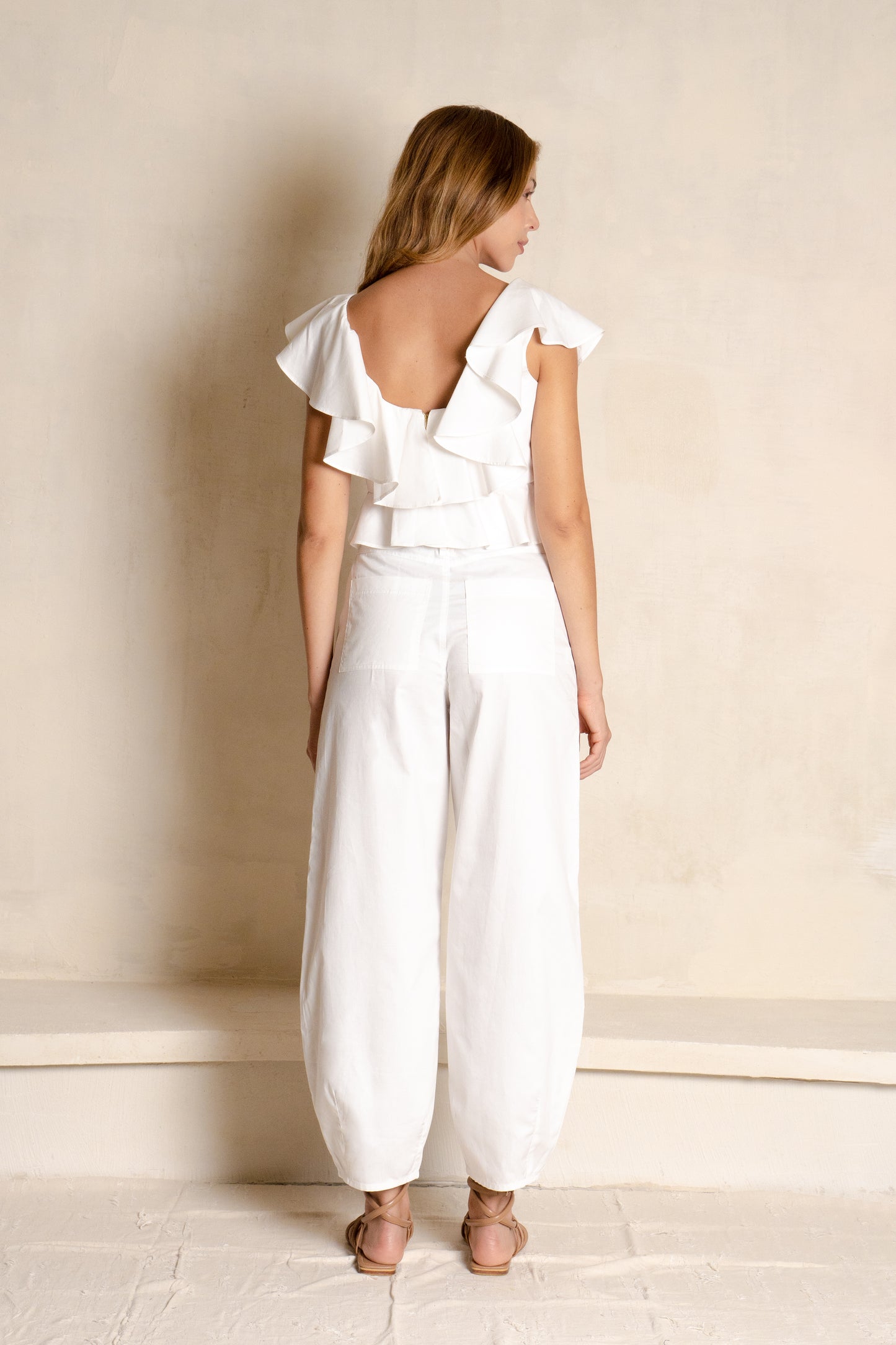 Top Cotton Blanco