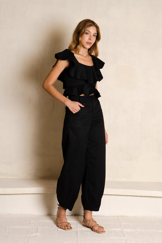 Top Cotton  Negro