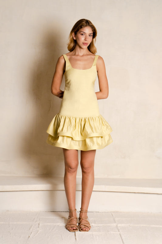 Mini Dress Encanto  Matcha