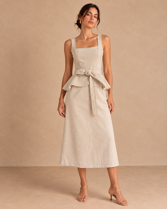 Vestido Safari