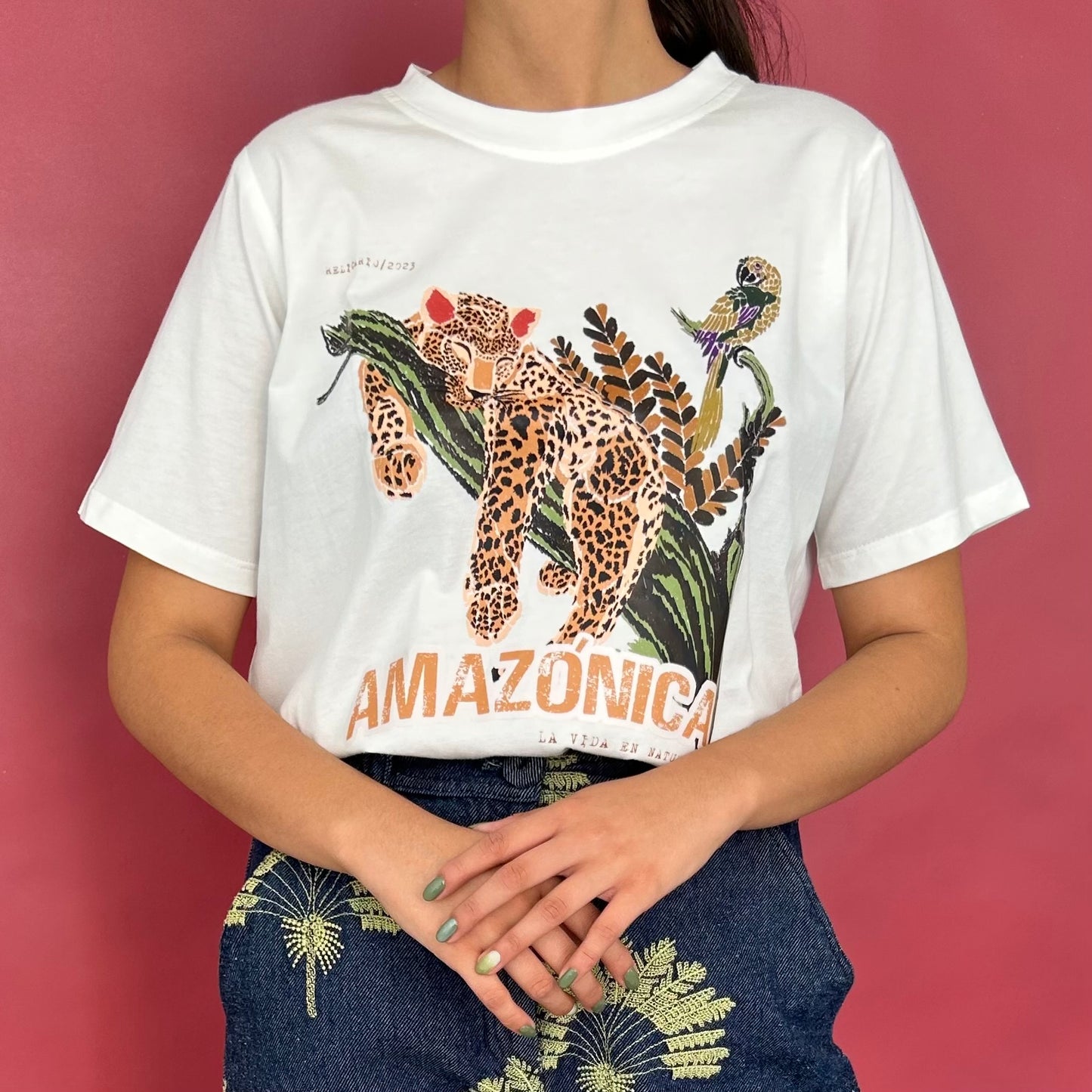 Camiseta Amazónica Ecru