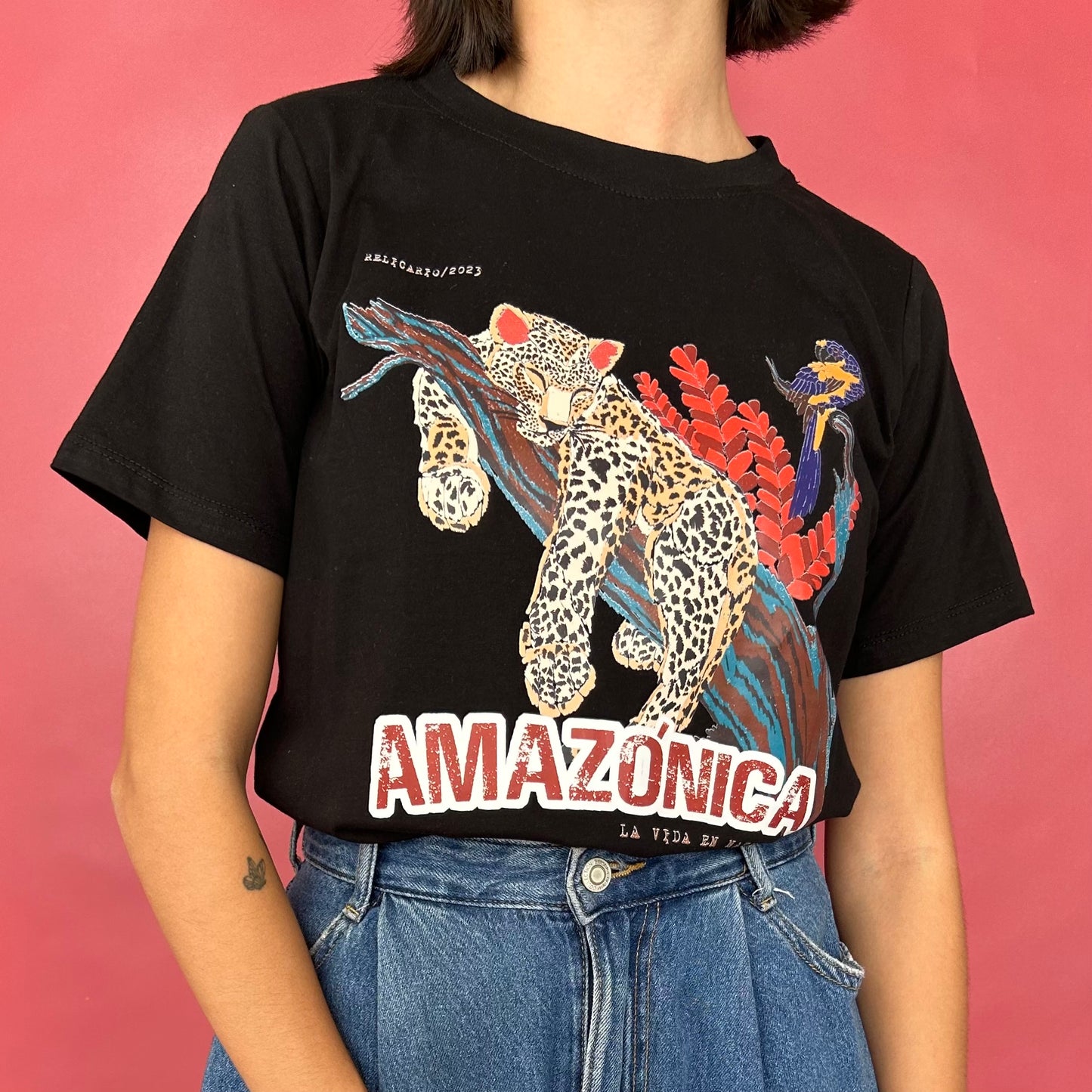 Camiseta Amazónica Negra
