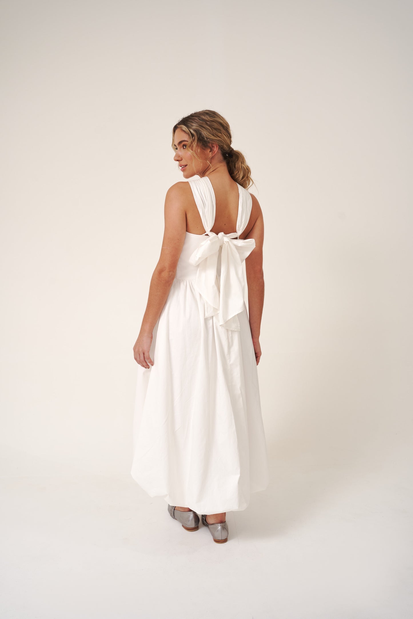 Vestido  Tulipán Blanco