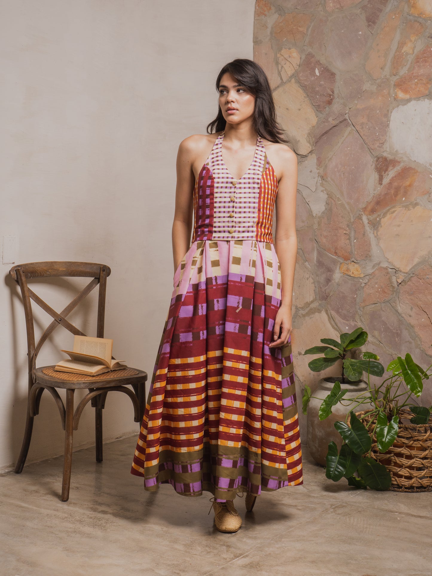 Vestido Oliva